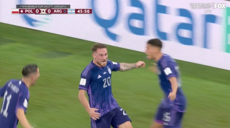 Argentina ganó contra Polonia 2-0, con gol del pampeano Mac Allister