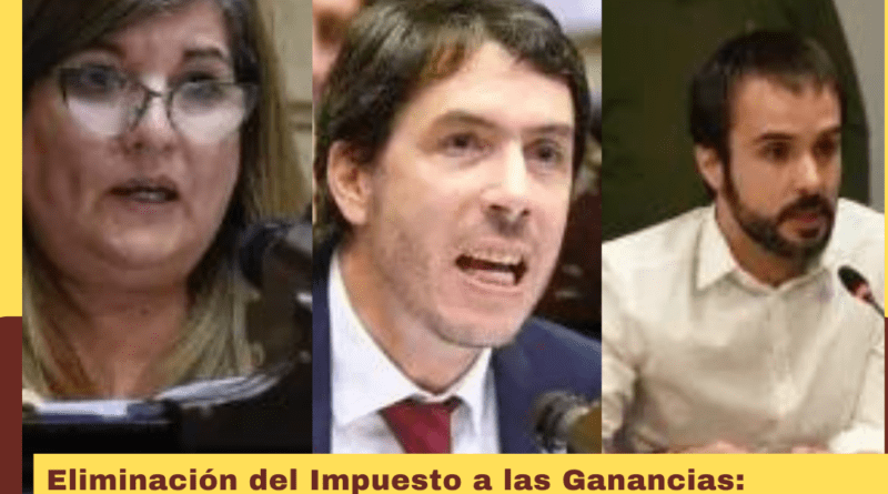Eliminación del impuesto a las Ganancias: Los representsntes de La Pampa de la Oposición votaron en contra