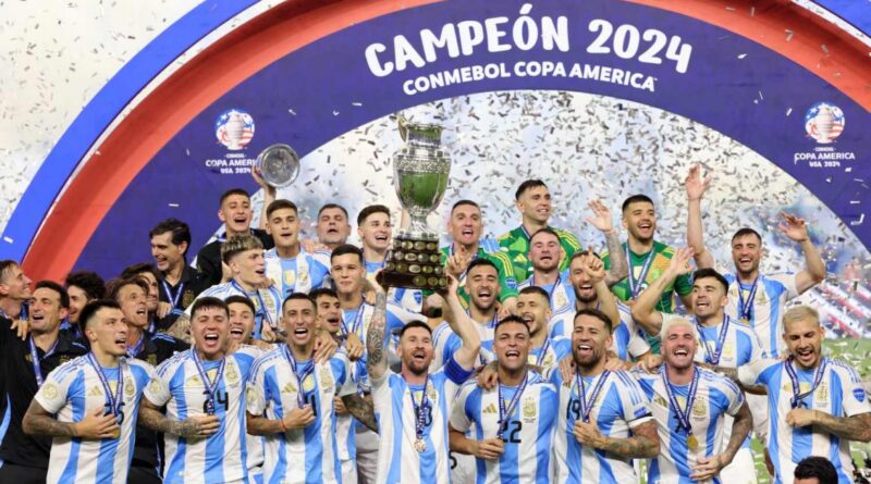 Argentina es bicampeón de la Copa América