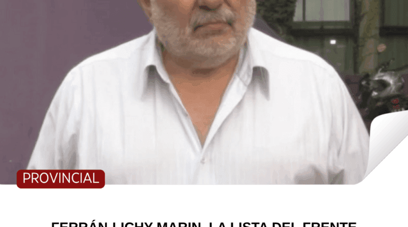 Ferrán-Lichy Marín, la lista del Frente ‘Defendemos La Pampa’ en las legislativas nacionales