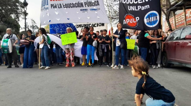 Este martes, marcha universitaria: el cronograma de la movilización en Santa Rosa y General Pico