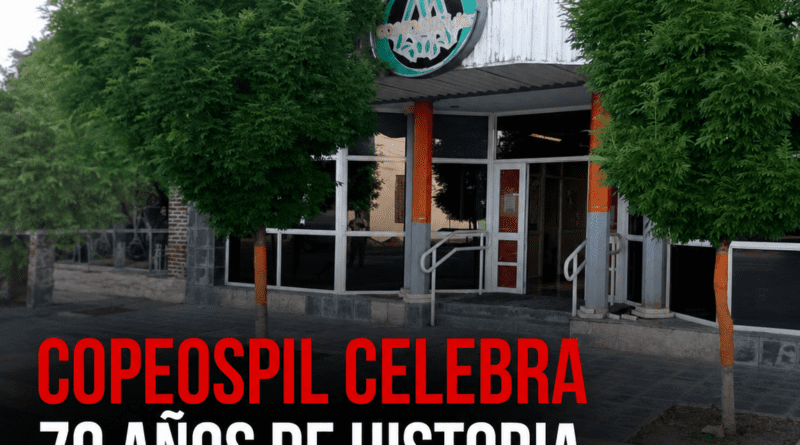 COPEOSPIL celebra 70 años de historia con un acto conmemorativo en Ingeniero Luiggi.