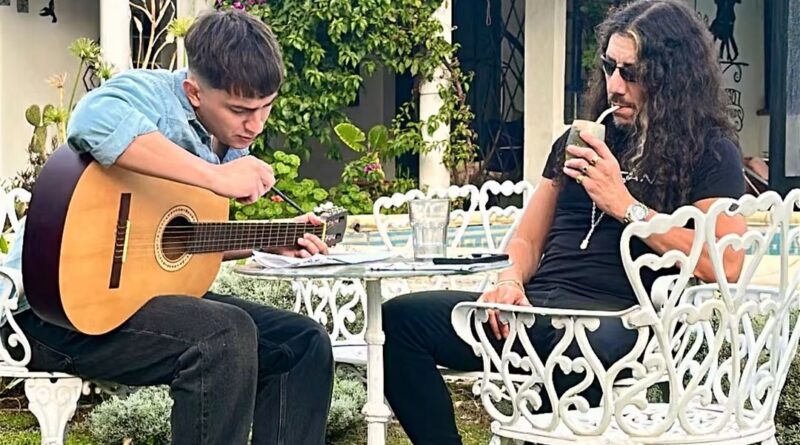 El luiggiense Joaquín Chiavarino anuncia el estreno de «La Diablera» junto a Facundo Toro.
