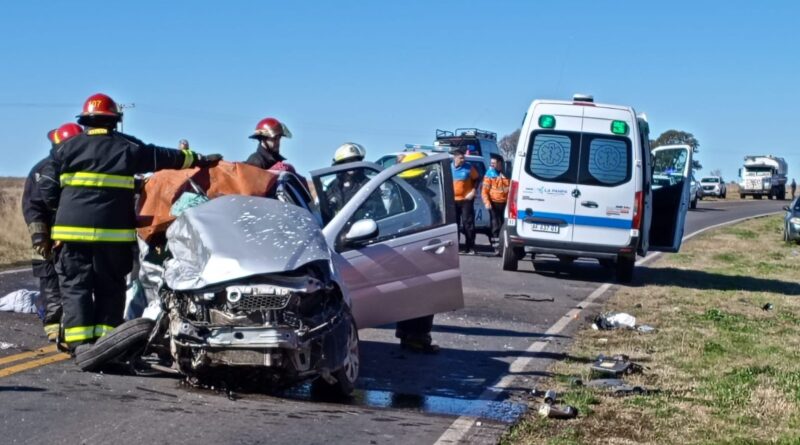 Trágico choque en la Ruta Provincial 101: murió un hombre y varios heridos fueron trasladados a General Pico. Trágico choque en la Ruta Provincial 101: murió un hombre y varios heridos fueron trasladados a General Pico.