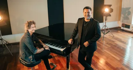 Jorge Rojas inicia una nueva etapa con “Piano & Voz” junto al pampeano Román Ramonda.