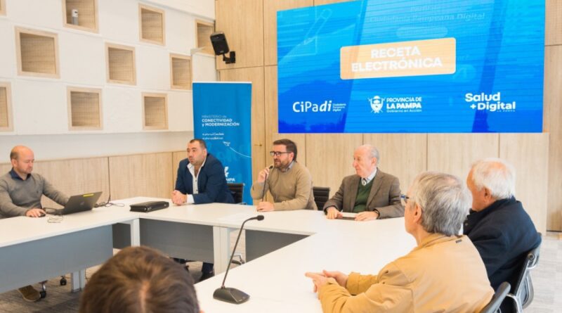 La Pampa implementará la receta electrónica en los 122 establecimientos de salud.